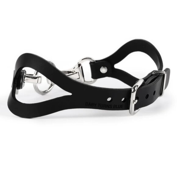 Baby Turns Blue Eye Choker Vegan Leather - Picture 2 of 4